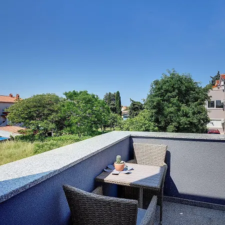 Grosse Dachterrasse Mit Meerblick